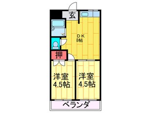 シリウス四條畷の物件間取画像